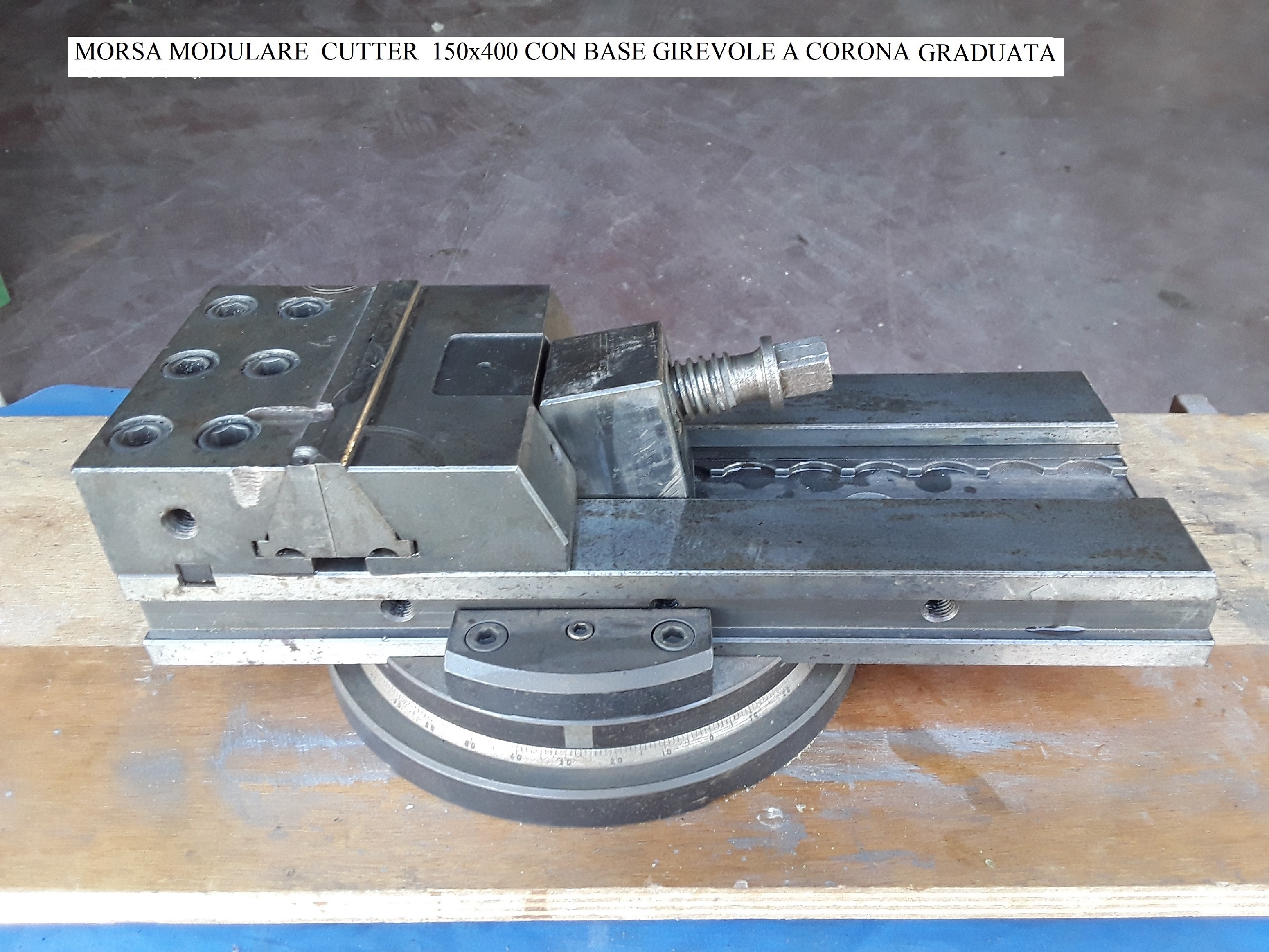 CUTTER Morsa Modulare 150x400 Girevole  2000